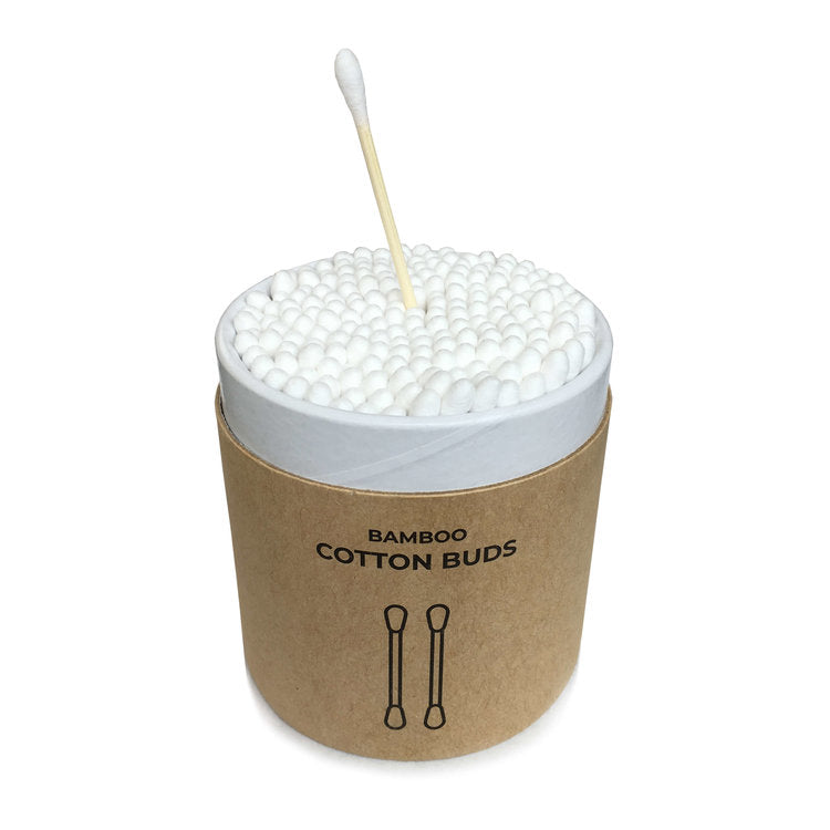 Zero Waste Club Plastic Free Bamboo Cotton Buds - 200 Pack