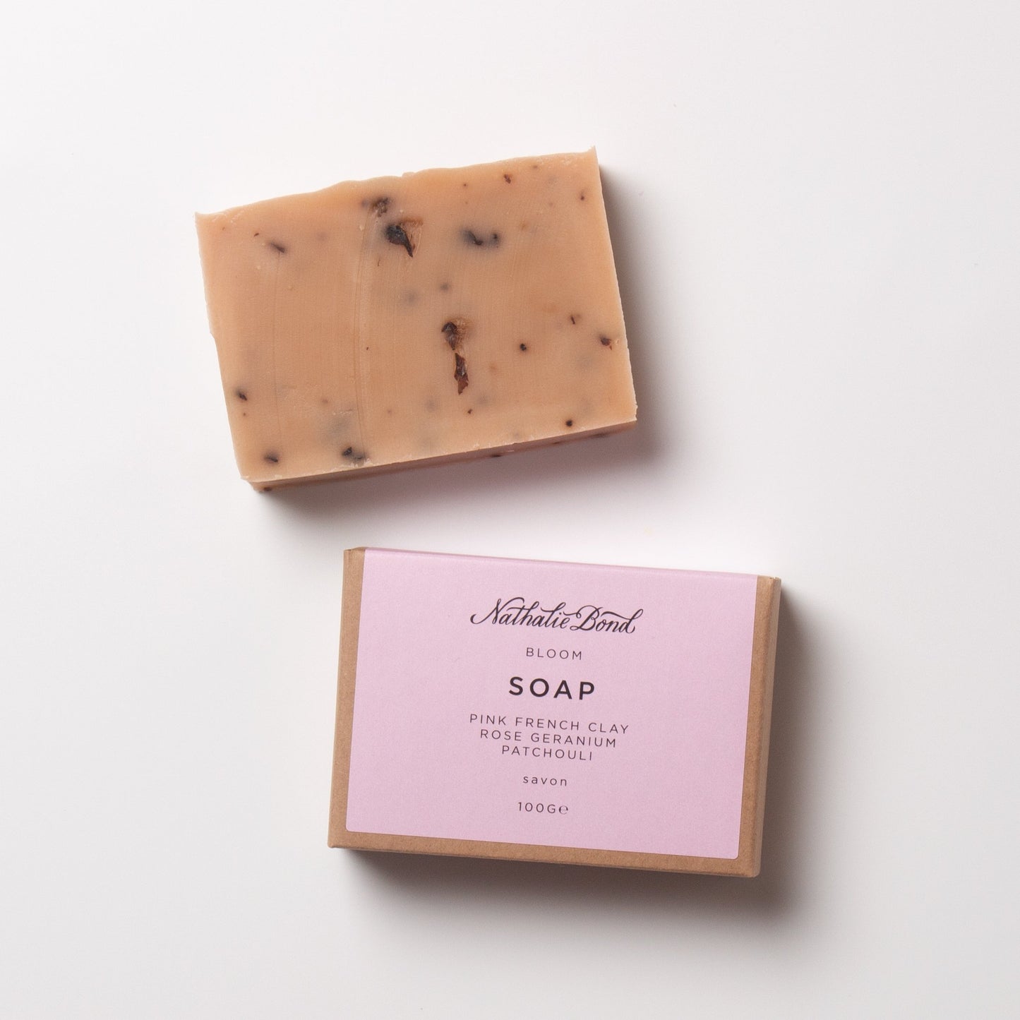 Nathalie Bond Bloom Natural Vegan Soap Bar