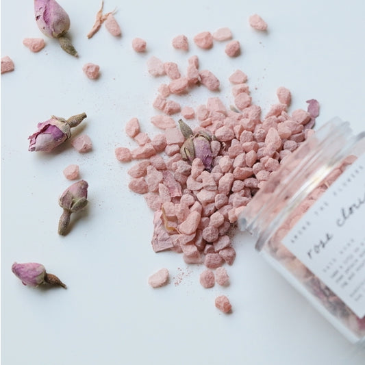 Among The Flowers Botanical Bath Salts - Rose Cloud 133ml