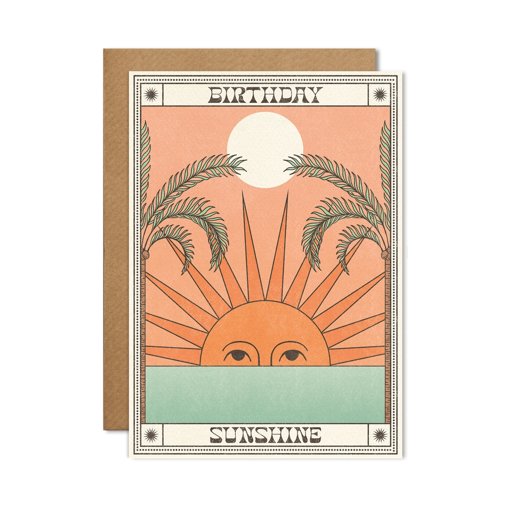 Cai & Jo Birthday Sunshine Card