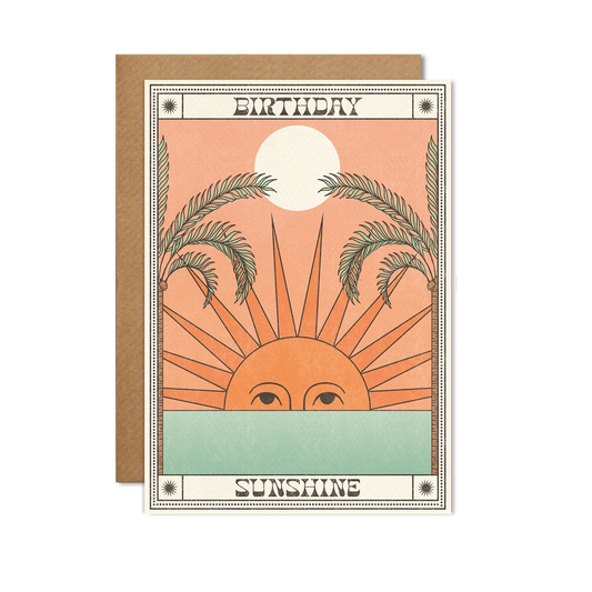 Cai & Jo Birthday Sunshine Card