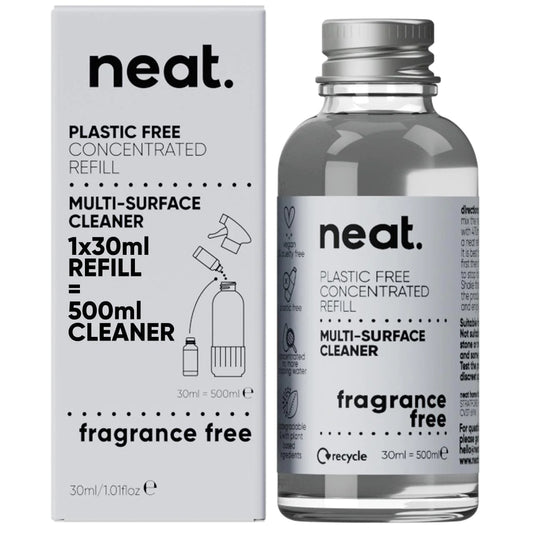 NEAT Anti-Bacterial Multi-Surface Cleaner Concentrated Refill - Fragrance Free