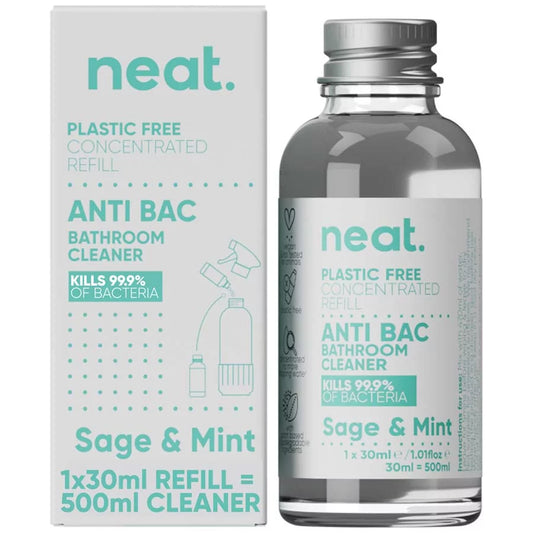 NEAT Anti-Bacterial Bathroom Cleaner Concentrated Refill - Sage & Mint