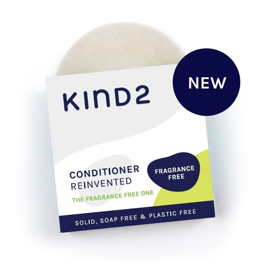 KIND2 Conditioner Bar The Fragrance Free One - Natural, Vegan & Colour Safe