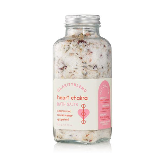 Clarity Blend Heart Chakra Aromatherapy Bath Salts 335g