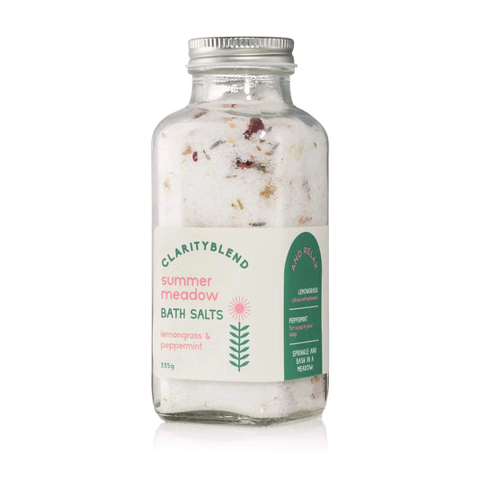 Clarity Blend Summer Meadow Aromatherapy Bath Salts 335g