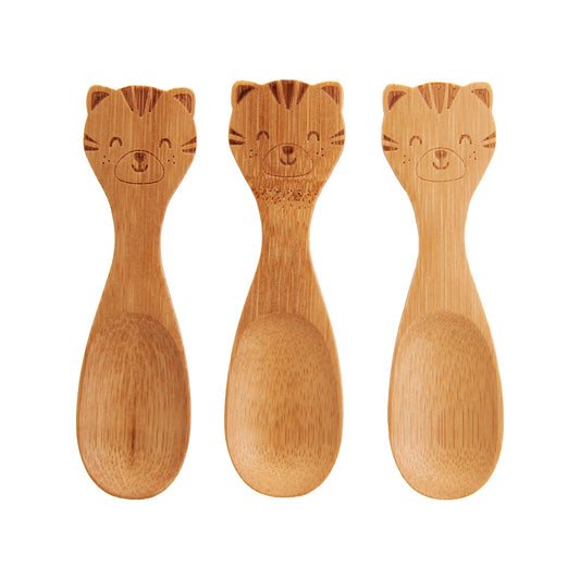 Baby & Child Tiger Bamboo Spoons Sass & Belle - Set of 3