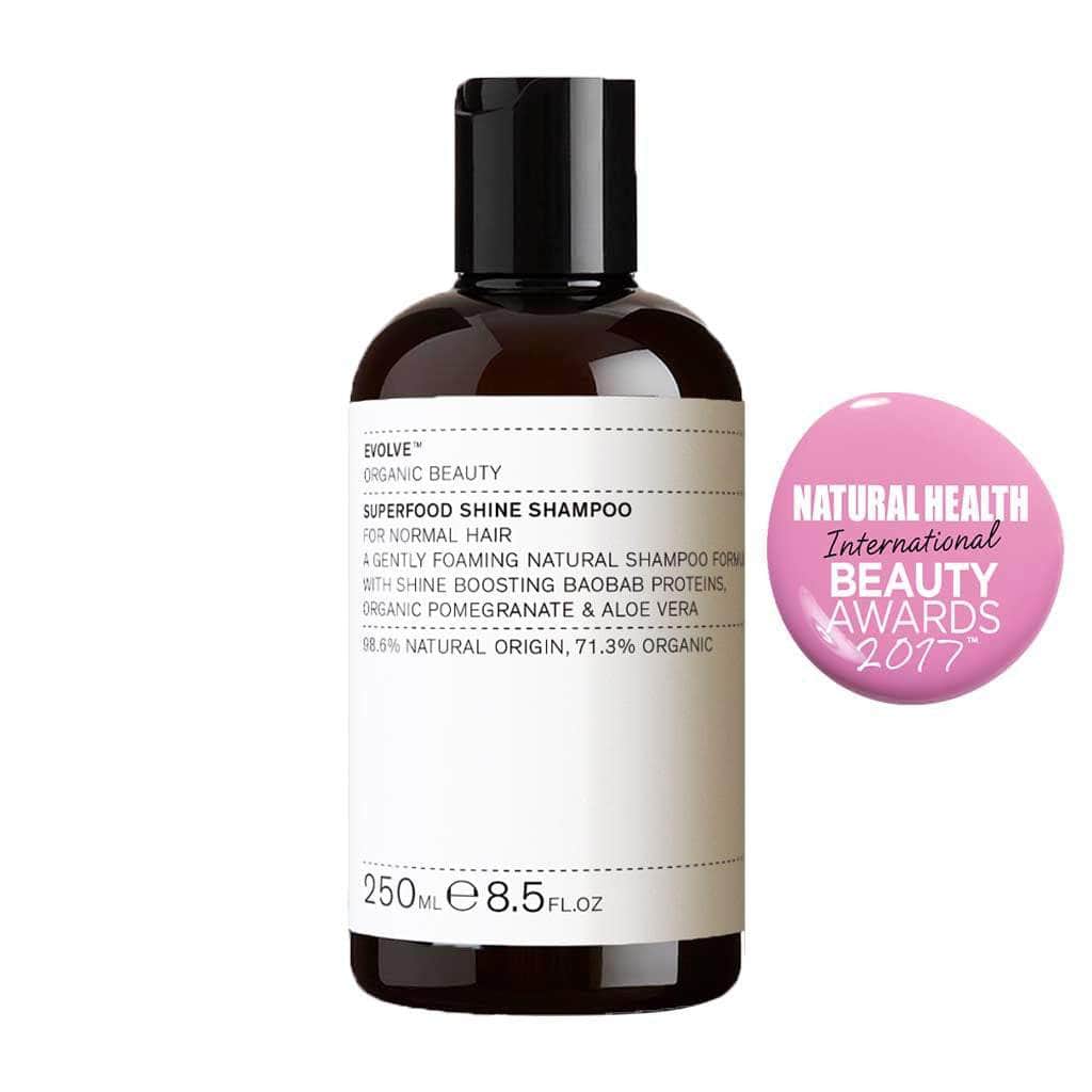 Evolve Organic Beauty  Superfood Shine Natural Shampoo 250ml