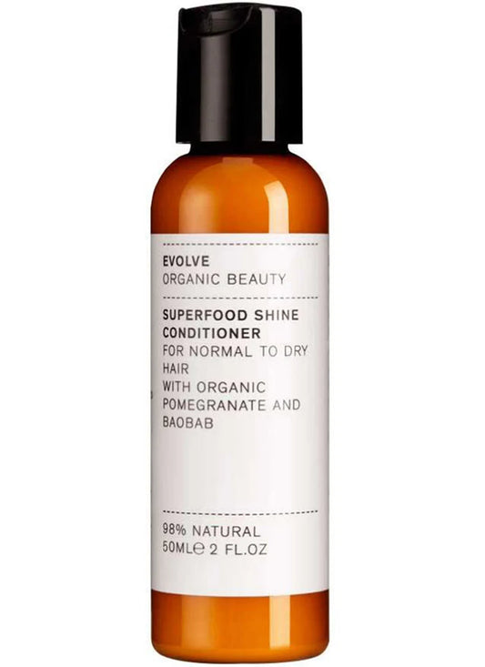 Evolve Travel Size Superfood Shine Natural Conditioner 50ml